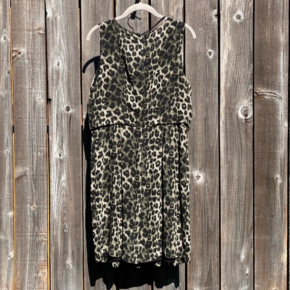Apt. 9 leopard print sleeveless dress size 14 - Picture 12 of 17
